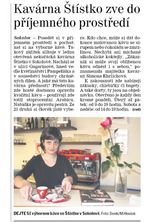 Sokolovský deník 22.2.2012